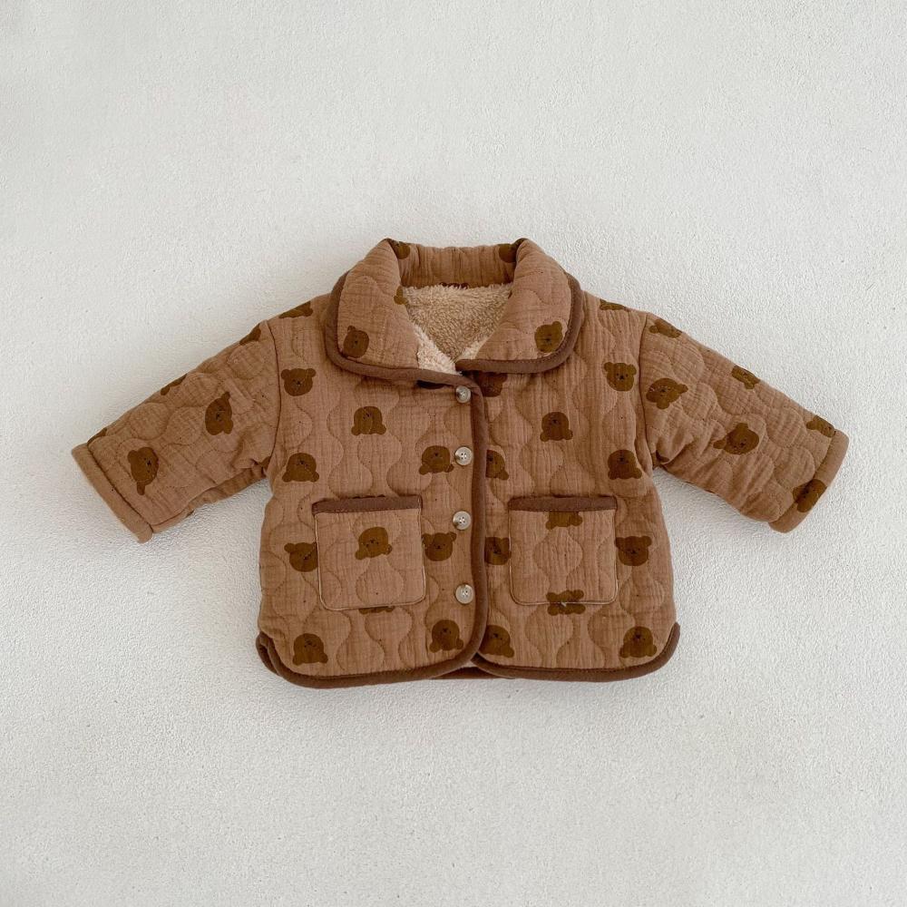 Teddy Bear Quilted Jacket