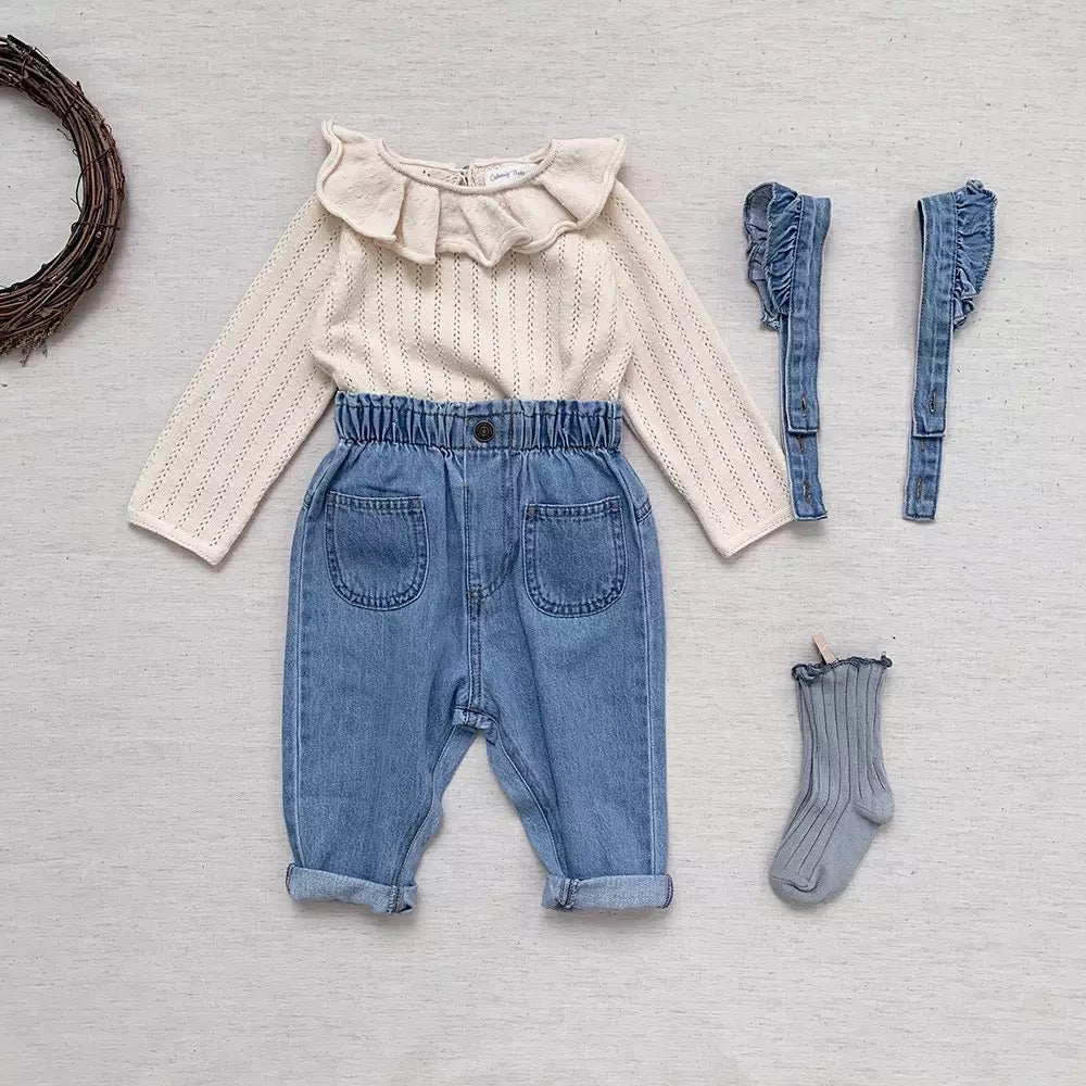 Denim Overalls