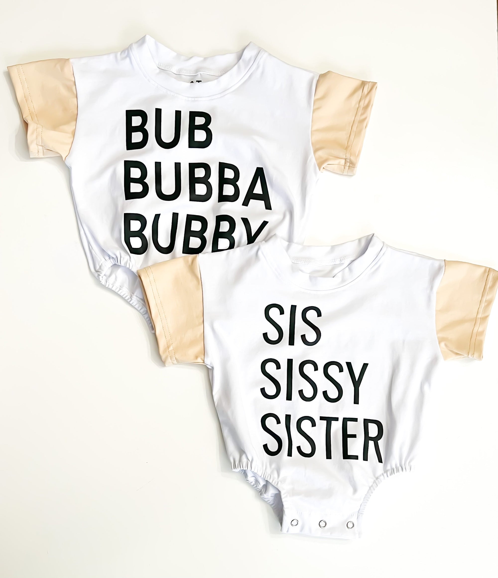 Sis / Bub T-shirt Romper