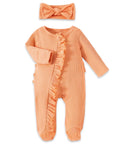 2pcs Ruffles Onesie