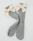 Knee High Bow Socks