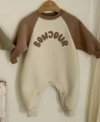 Bonjour Sweater Onesie