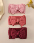 Knit Double Bow Headband