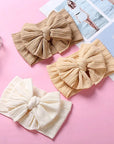 7pcs Big Bow Turban Headwrap