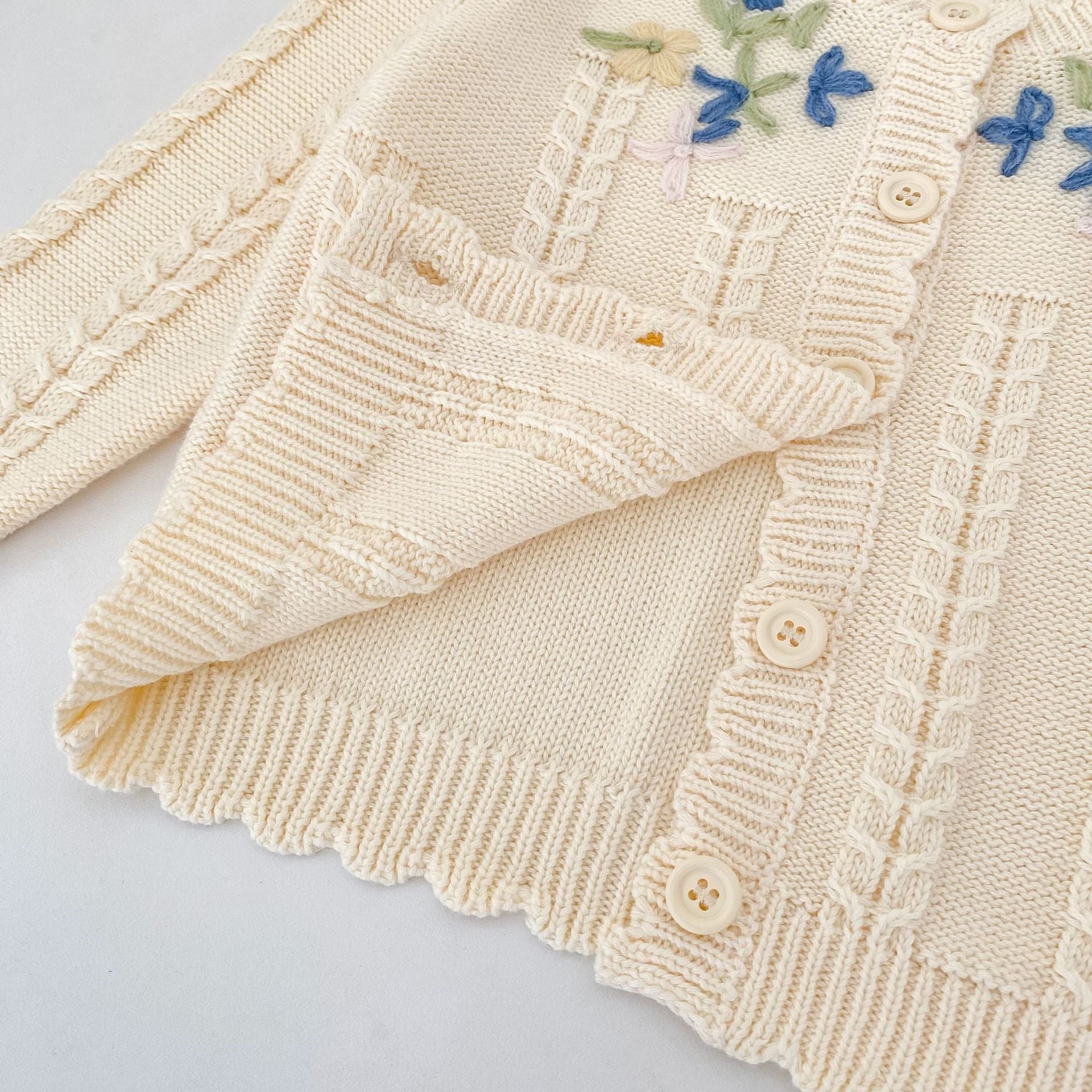 Bluebell Bloom Knit Cardigan