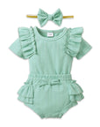 3pcs Ruffles Set