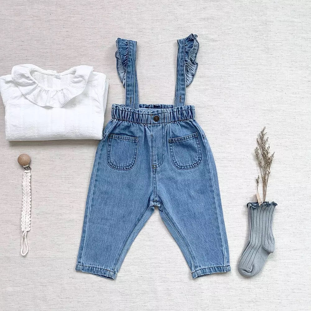 Denim Overalls