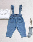 Denim Overalls