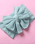 7pcs Big Bow Turban Headwrap