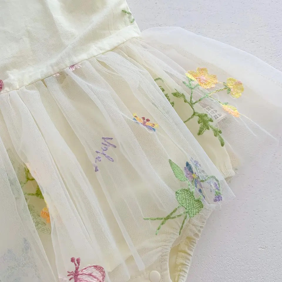 Floral Tulle Tutu