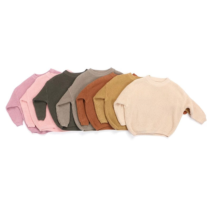 Crewneck  Slouchy Sweaters (multiple colors)