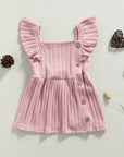 Knit Ruffles Dress