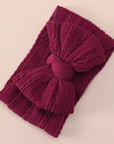 Knit Double Bow Headband