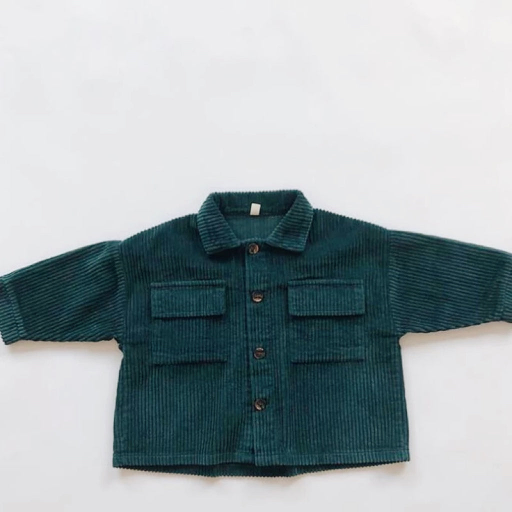 Corduroy Long Sleeve Jacket