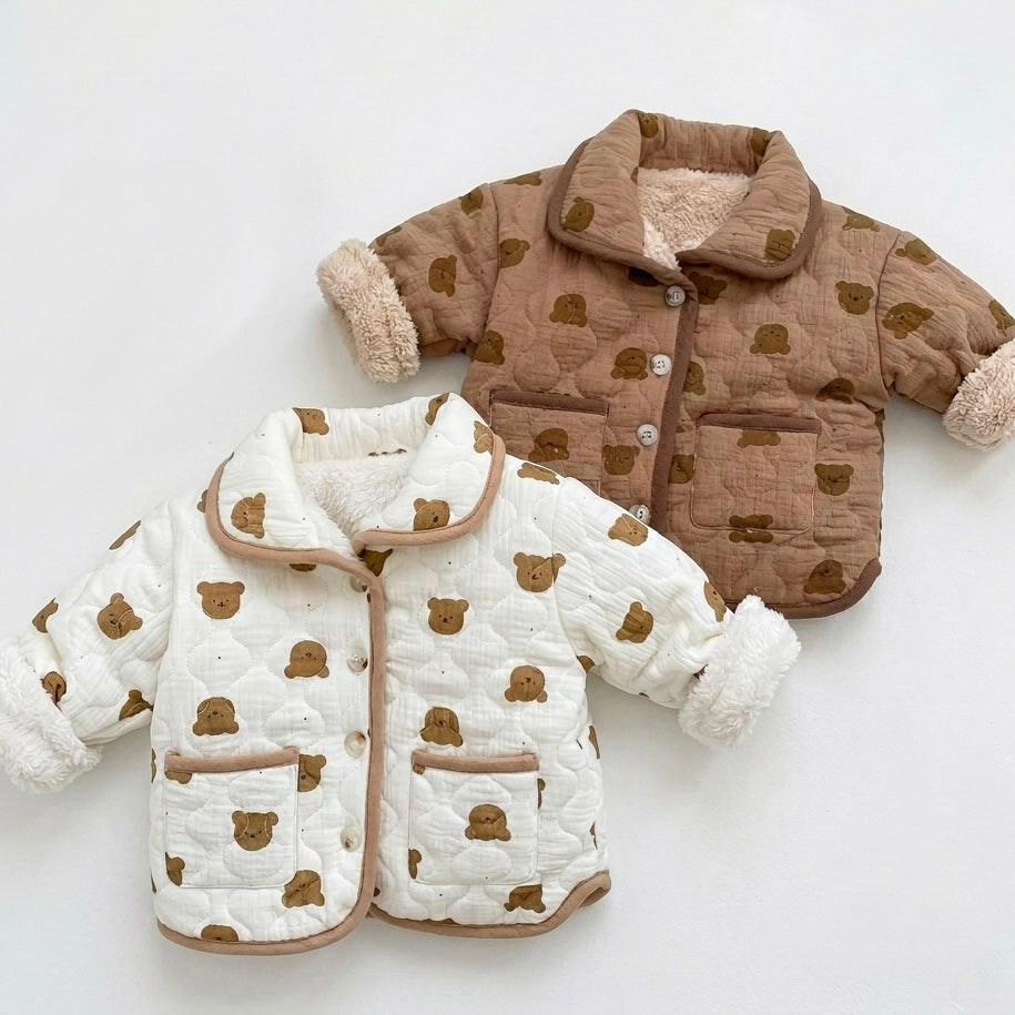 Teddy Bear Quilted Jacket