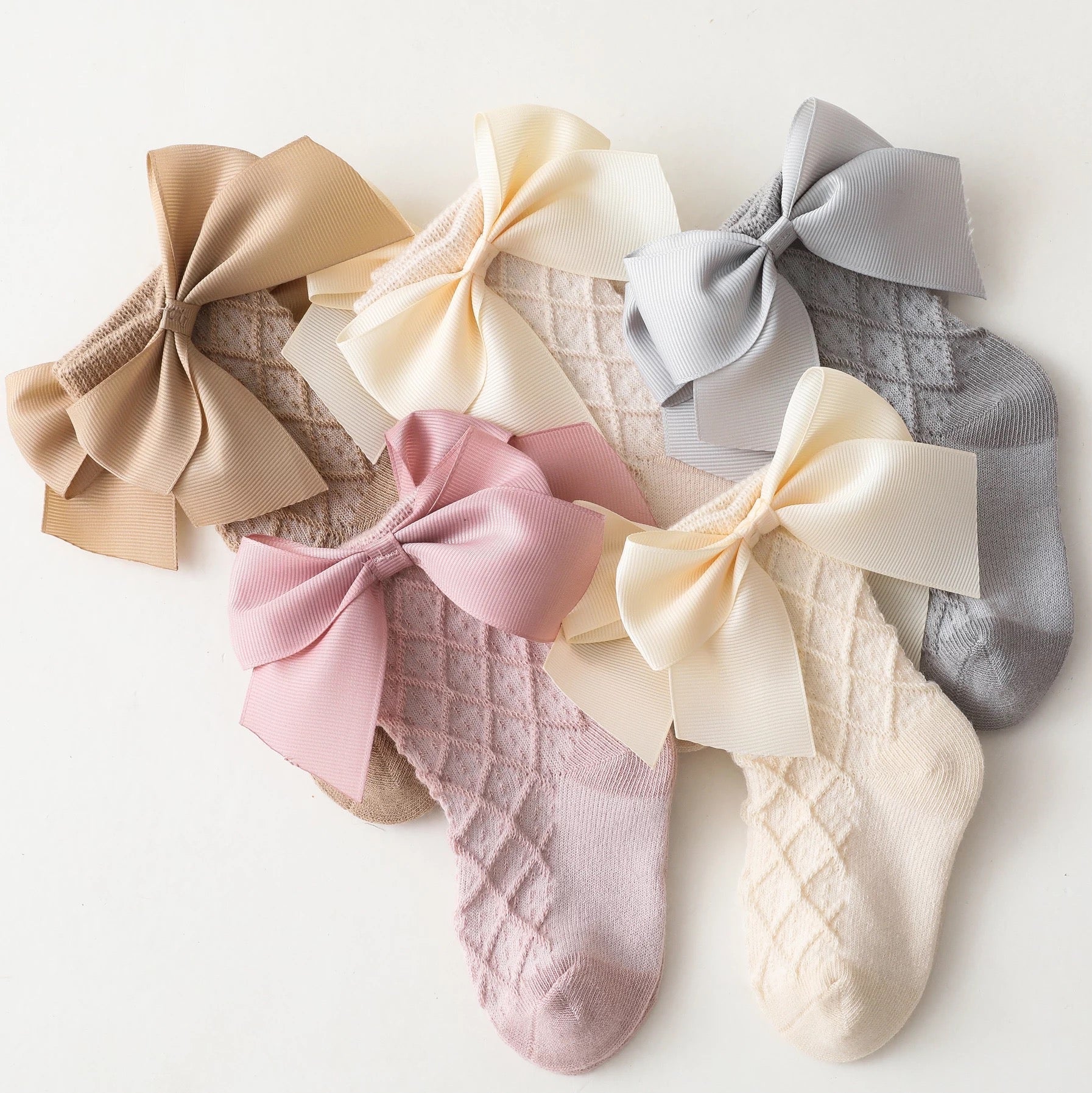 Bow Tube Socks