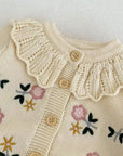 Floral Garden Knit Cardigan Set