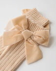 Knee High Socks Bow Knot