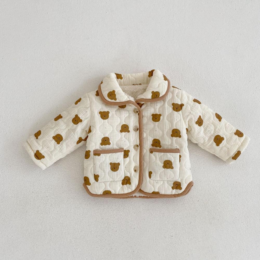 Teddy Bear Quilted Jacket