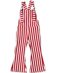 Stripe Bell Bottom Suspender