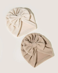 2pcs Bow Turban Set