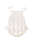 Peplum Knitted Romper