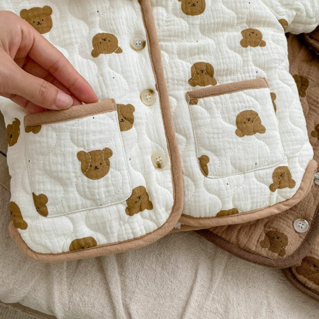 Teddy Bear Quilted Jacket