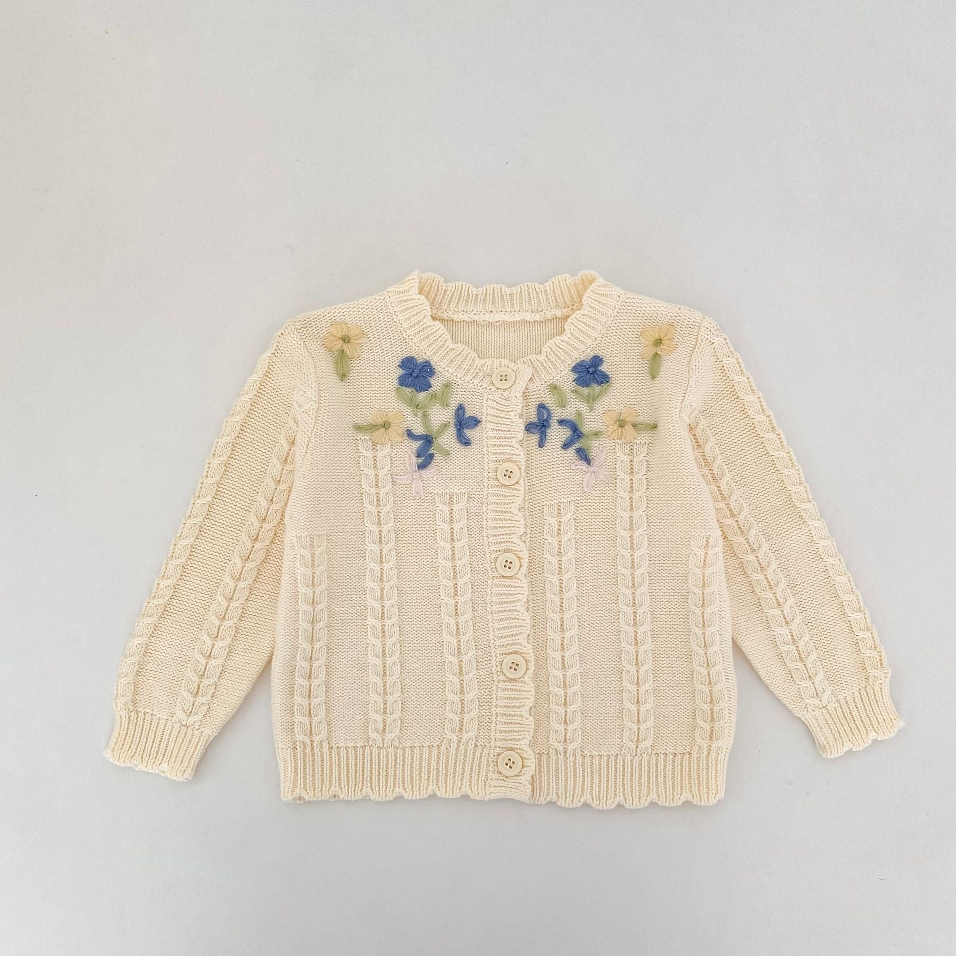 Bluebell Bloom Knit Cardigan