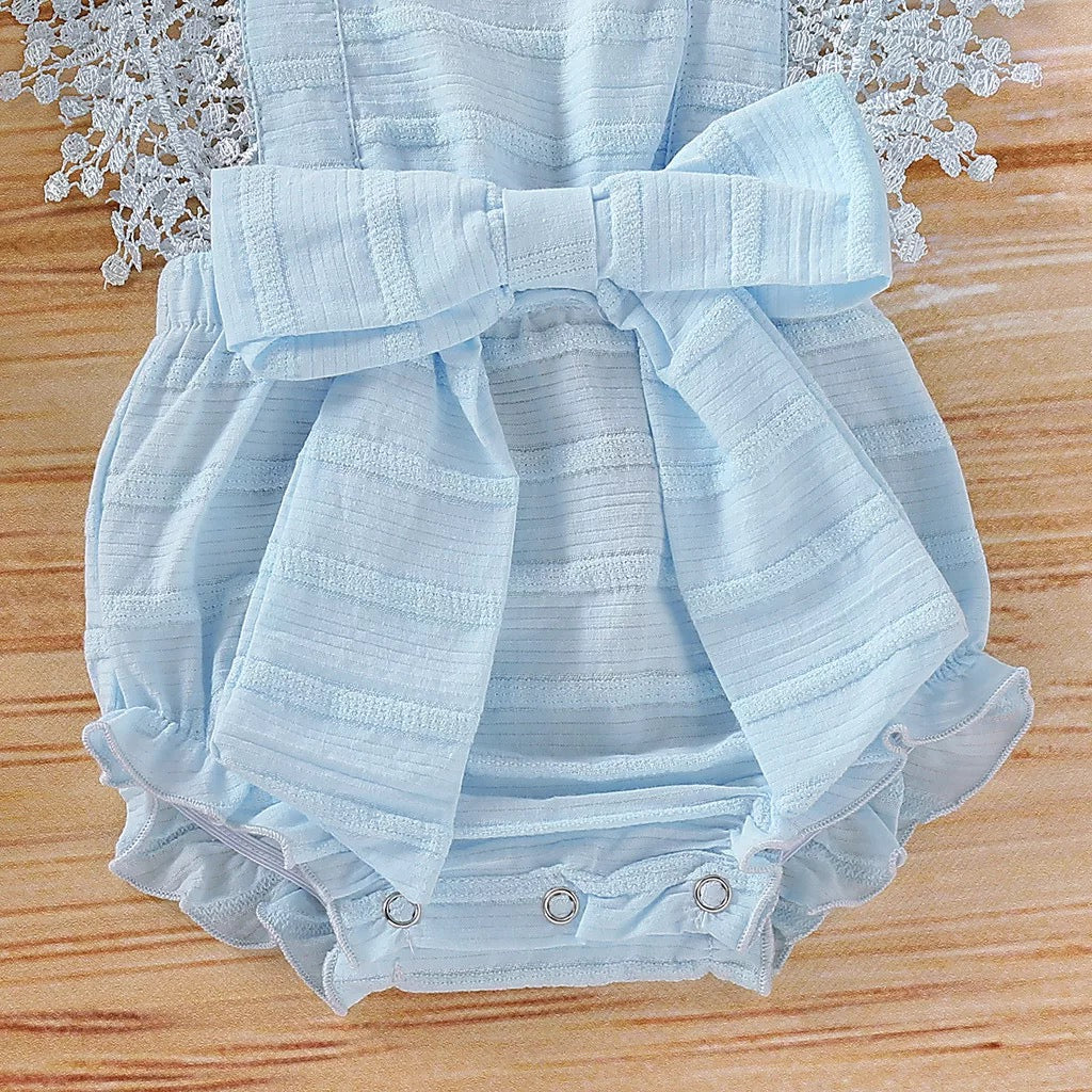 Bowknot Lace Romper