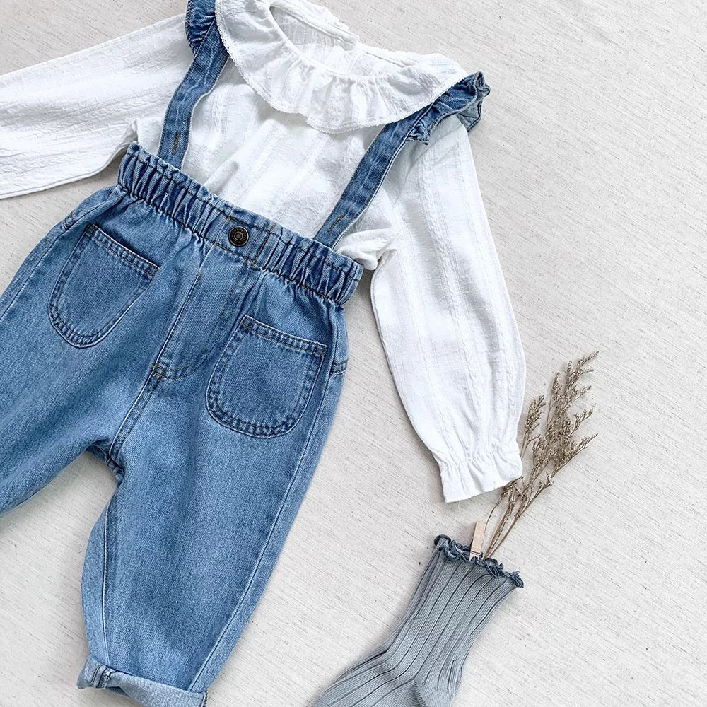 Denim Overalls