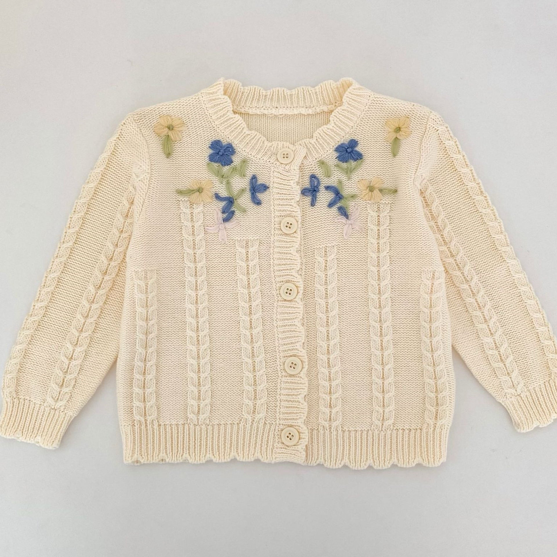 Bluebell Bloom Knit Cardigan