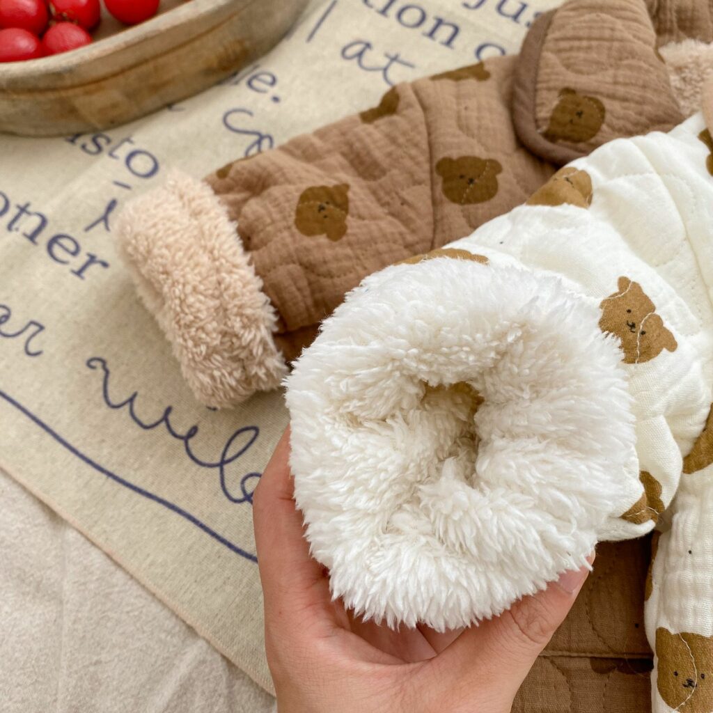 Teddy Bear Quilted Jacket