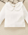 Long Sleeve Doll Collar Top