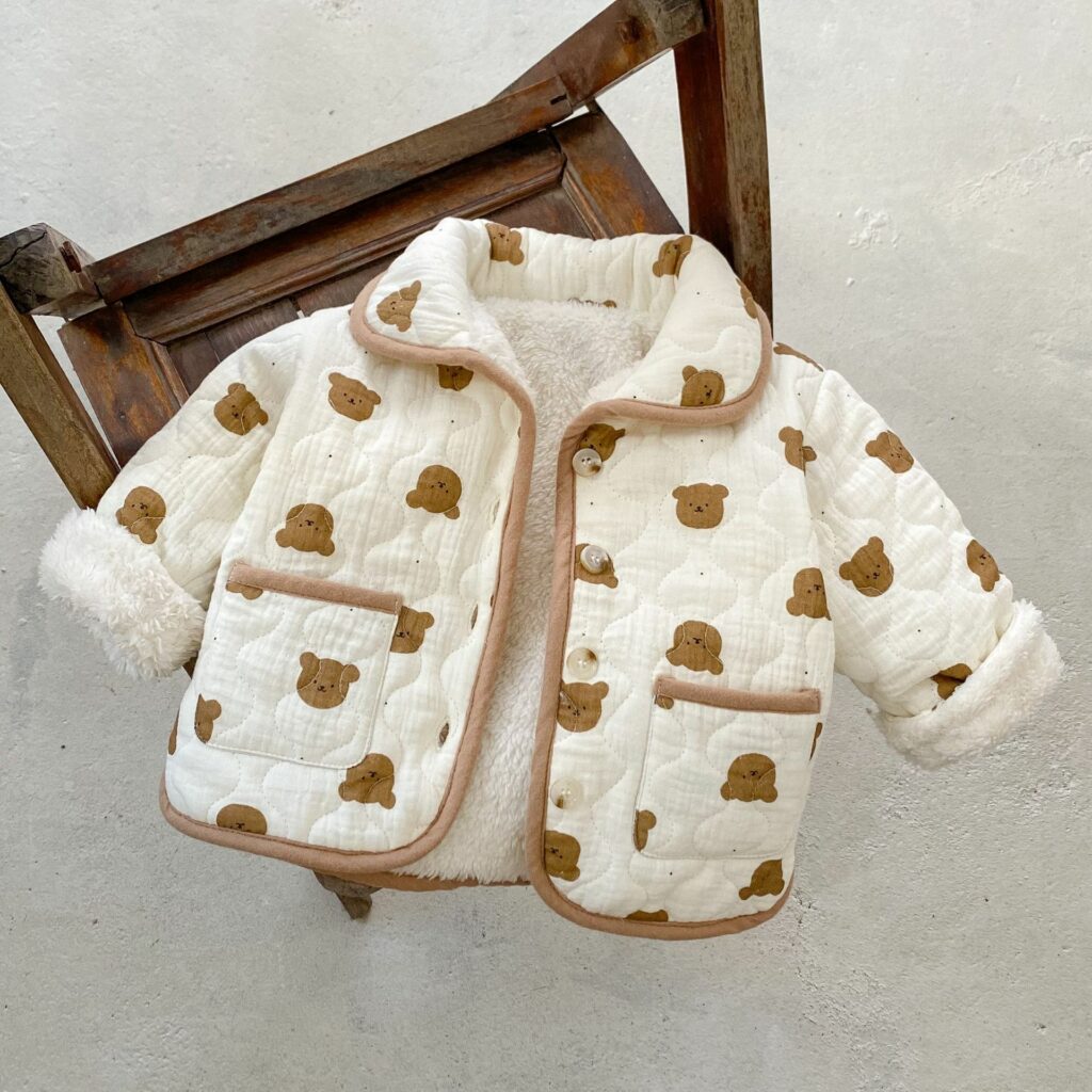 Teddy Bear Quilted Jacket