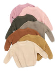 Crewneck  Slouchy Sweaters (multiple colors)