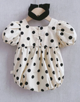 “Anastasia” Polka Dot Romper