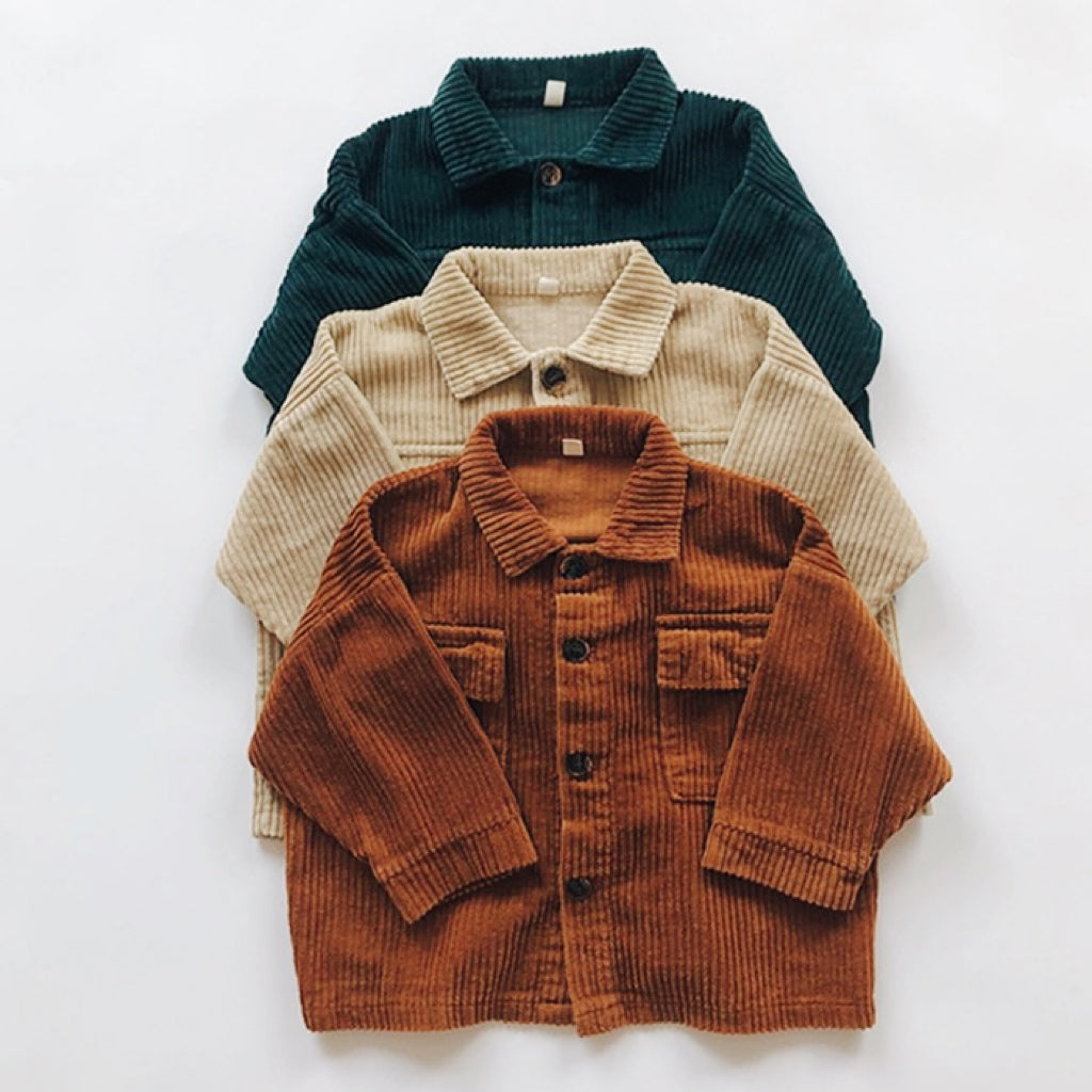 Corduroy Long Sleeve Jacket