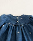 Charlotte Embroidered Denim Dress