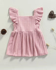 Knit Ruffles Dress