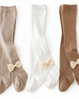 3-Pack Lace Bow Baby Tights