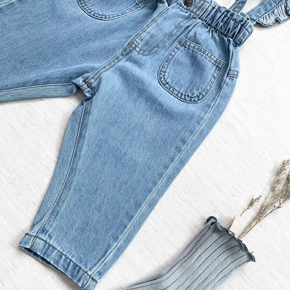 Denim Overalls