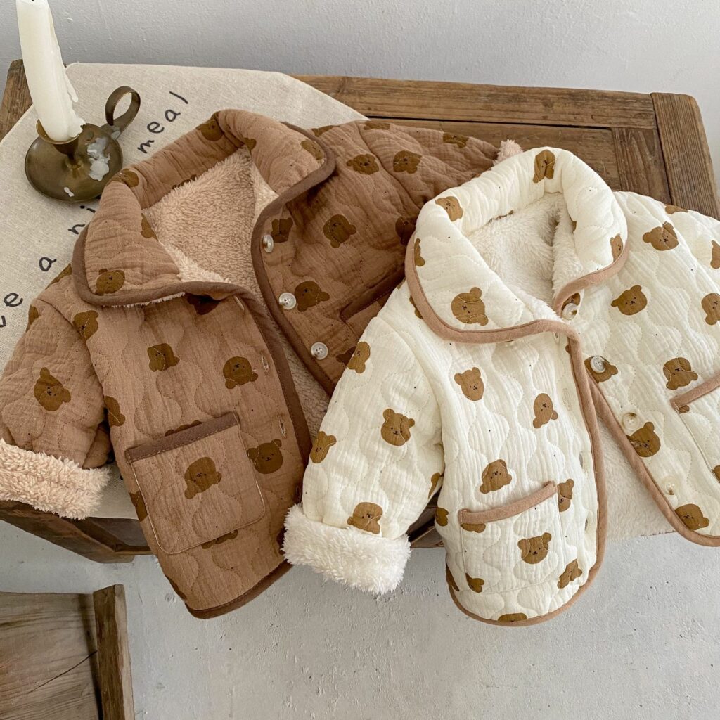 Teddy Bear Quilted Jacket