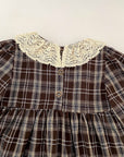 Autumn Heirloom Plaid Smocked Bubble Romper