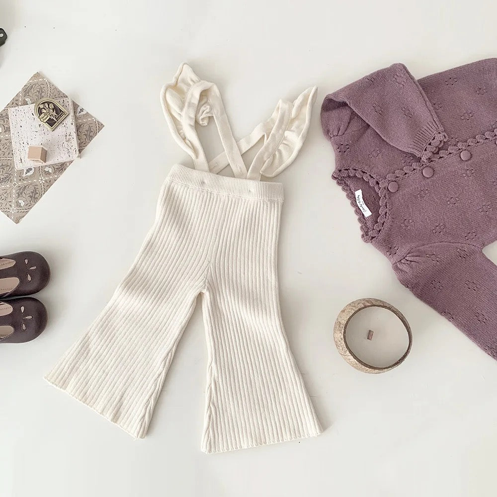 High Waist Knit Jumpsuit