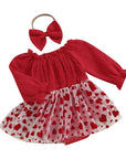 Red Heart Tutu Romper