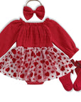 Red Heart Tutu Romper