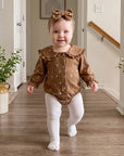 Hazel Meadow Floral 3pcs Romper Set