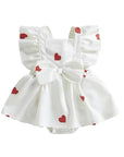 Heart Bow Romper