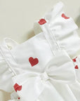 Heart Bow Romper