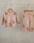 Floral Knit 2pcs Set